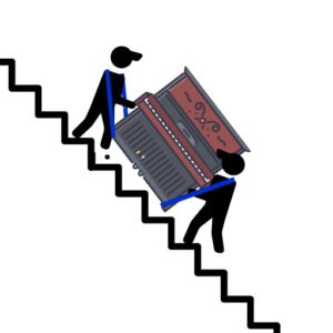 wie bewegt man ein klavier, klavier treppe transport, klavier tragegurt, klavier transportieren