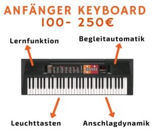Wie viel kostet ein Keyboard für Anfänger, keyboard für anfänger mit leuchttasten, yamaha psr-e453